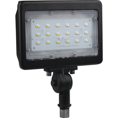 NUVO LED Medium Flood Light, 30W, 5000K, Bronze Finish, 100V277V, Dimmable 65/536R1